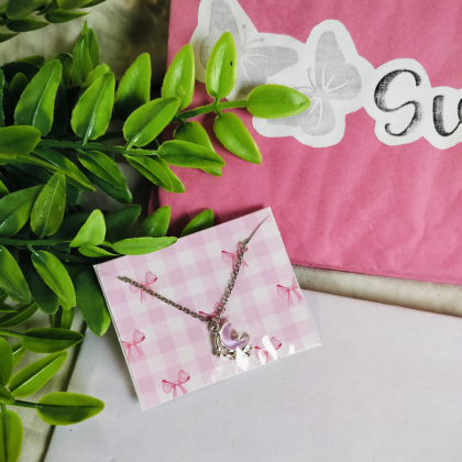 Luna Charm Crescent Necklace