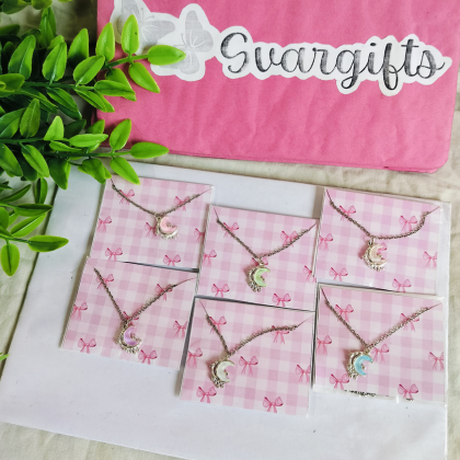 Luna Charm Crescent Necklace