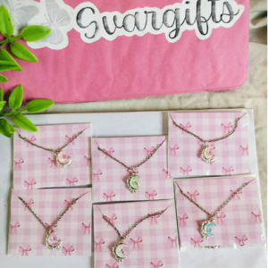 Luna Charm Crescent Necklace