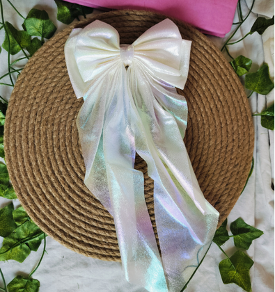 Luxury Satin Hair Bow Set of 5 by Svargifts