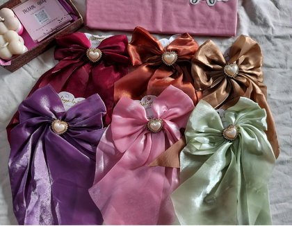 Heart Stone Bows by Svargifts (₹69 Each) Stone Bows by Svargifts (₹50 Each)