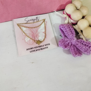 Golden Star Pendant Necklace by Svargifts