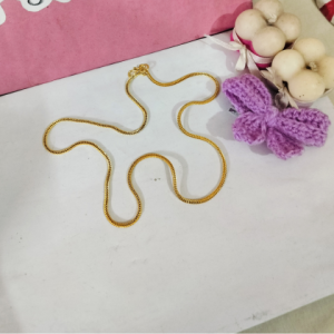 Elegant Gold Snake Chain Necklace by Svargifts