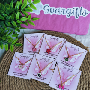 Blossom Charm Necklace Collection