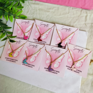 Enchanted Butterfly Necklace Collection