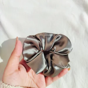 Satin Scrunchie - Champagne Gold